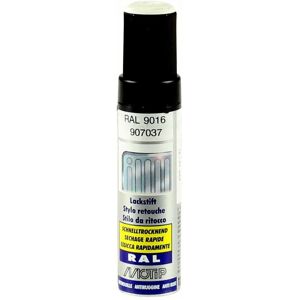 MoTip Pinceau retouche peinture Blanc signalisation brillant acrylique RAL 9