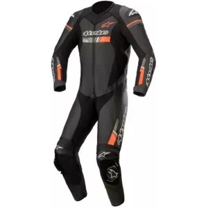 Combinaison Alpinestars GP Force Chaser Noir Rouge Fluo - Publicité