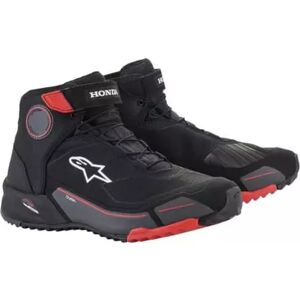 Baskets Alpinestars Honda CR-X Drystar Riding Noir Rouge Gris - Publicité