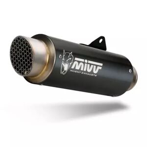 Silencieux MIVV gp pro steel black/casquette inox Pour Honda CB1000R - Publicité