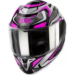 Casque Givi 50.9 Atomic Titanium Argent Rose - Publicité