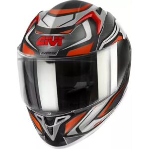 Casque Givi 50.9 Atomic Noir Argent Rouge - Publicité