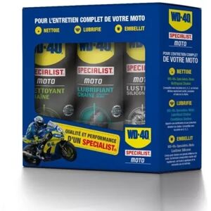 WD 40 Pack entretien complet wd-40 specialist moto - Publicité