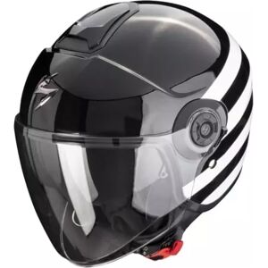 Casque Scorpion Exo-City II Bee Noir Blanc - Publicité