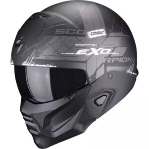 Scorpion Exo-Combat Ii Xenon Helmet Unisex Black White Size: L - Publicité