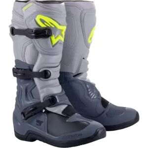 Bottes Cross Alpinestars Tech 3 Gris Clair Gris Foncé - Publicité