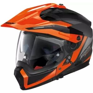 Casque Nolan N70-2 X 06 Stunner 52 Orange Noir - Publicité