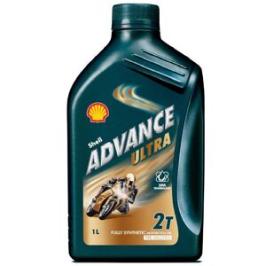 SHELL Huile moto 2T 2 Temps 1 L Advance Ultra 2T (Ref: 550053583)