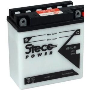 Steco Powersports Batterie moto 12.0 5.0 Conventionnelles (Ref: YB5L-B)