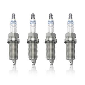 BERU Jeu de 4 bougies d'allumage pour PEUGEOT: 206, 207, 307, Partner, 406, Expert, 1007, 806 & CITROËN: Xsara Picasso, C3, C4, C2 (Ref: Z184SB)