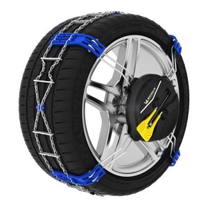 MICHELIN Chaînes neige, MICHELIN Fast Grip, Chaîne frontale, Tension Automatique, Montage Simple et ultra-rapide : 2 min (Ref: 008493)