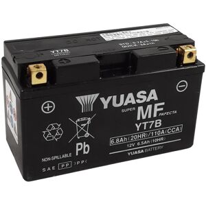 YUASA Batterie moto 12.0 V 6.8 Ah SLA AGM (Ref: YT7B)