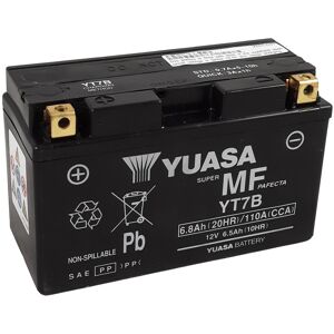 YUASA Batterie moto 12.0 V 6.8 Ah SLA AGM (Ref: YT7B)