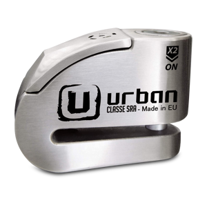 Urban Security Bloque-disque URBAN UR14S INOX Classe SRA avec Alarme -