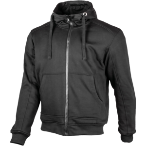 GMS Sweat à Capuche Moto GMS Grizzly WP Noir -