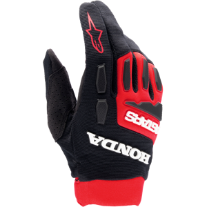 Gants Cross Alpinestars Honda Full Bore Rouge-Noir - - Publicité