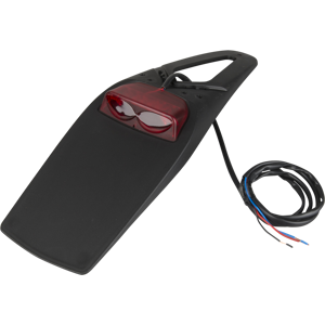 Support de Plaque avec Feu arriere Rtech Extreme LED Noir -