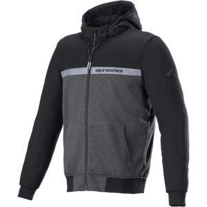 Sweat à Capuche Moto Alpinestars Chrome Street Noir - - Publicité