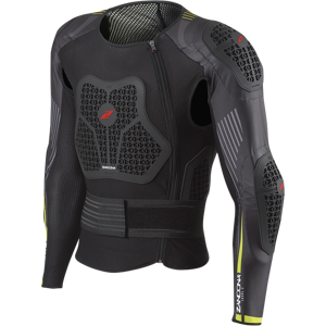 Gilet de Protection Zandonà Netcube x8 Noir-Jaune Fluo - - Publicité