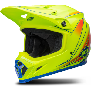 Casque Cross Bell Ps Mx-9 Mips Jaune - - Publicité