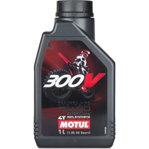 Huile Synthétique Motul 300V Offroad 4T 1L - - Publicité