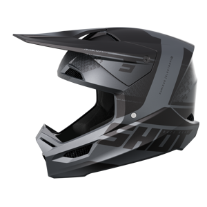 Shot Race Gear Casque Cross Shot Furious Electron Noir 