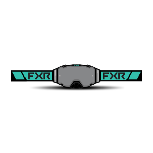 FXR Masque Cross FXR Maverick Menthe Écran Fumé -