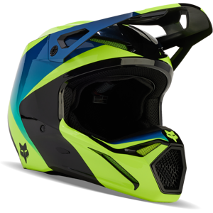 FOX Casque Cross Fox Racing V1Streak Noir-Jaune -