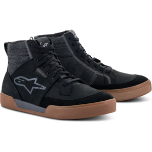 Alpinestars Chaussures Moto Alpinestars Ageless Riding Noir-Gris Foncé Gum -