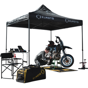 XLMOTO Tente Paddock Easy-Up XLMOTO Noire -