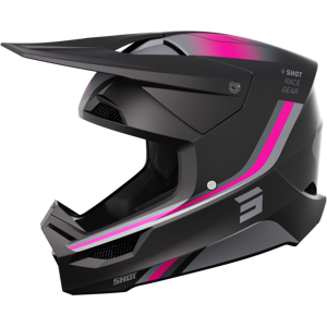 Shot Race Gear Casque Cross Shot Furious Aim Rose -