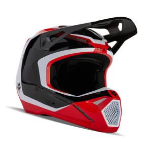 FOX Casque Cross FOX Racing V1 Nitro Rouge Fluo -