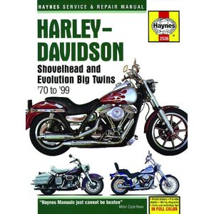 Haynes Harley-Davidson Shovelhead Et Evolution Big Twins (70-99) - Publicité