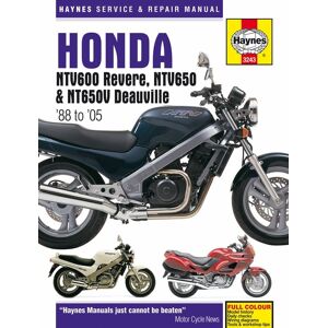 Haynes Honda Ntv600 Revere, Ntv650 & Nt650v Deauville (88-05) - Publicité