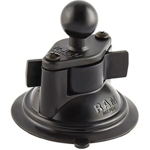 Twist Lock Suction Cup Base With Ball Support Noir