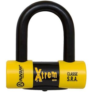 Xtrem Mini+reminder Cable U-lock Jaune,Noir