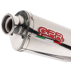 Gpr Exhaust Systems Trioval Dual Slip On Supersport 1000 Ss 03-06 Homologated Muffler Argenté - Publicité