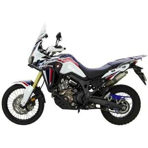 Dual Clutch Aluminium Tubular Engine Guard Honda Crf 1000 Africa Twin 16-19/adventure Sports 19 Argenté