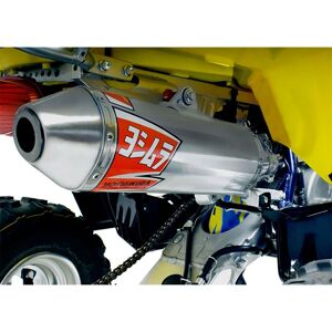 Yoshimura Usa Rs2 Kfx 400/ltz 400 03-14 Not Homologated Oval Cone Stainless Steel&aluminium Comp Full Line System Argente