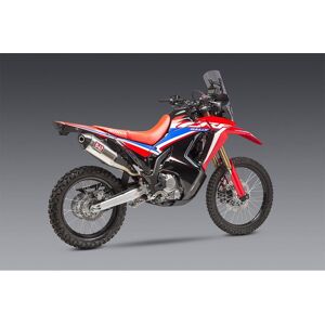 Yoshimura Usa Rs4s Crf 300 L 21-22 Not Homologated Stainless Steel&carbon Full Line System Argente