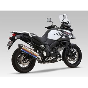 Yoshimura Japan Hepta Force Dl 1000/1050 V Strom 17-21 Homologated Stainless Steel&titanium&carbon Muffler Bleu