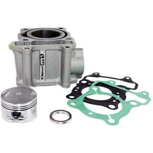 Honda Sh 125 01-12 Cylinder&piston Kit Argenté