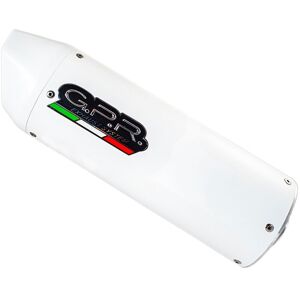 Gpr Exhaust Systems Albus Evo4 Cf Moto 400 Nk 19-20 Ref:cf.5.cat.alb Homologated Oval Muffler Blanc