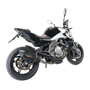 Gpr Exhaust Systems Furore Evo4 Poppy Cf Moto 400 Nk 19-20 Ref:cf.5.cat.fupo Homologated Oval Muffler Noir