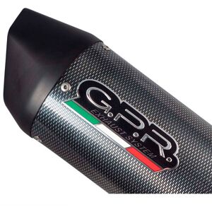 Gpr Exhaust Systems Furore Poppy Moto Morini Corsaro 1200 05-11 Ref:mo.1.fupo Homologated Oval Muffler Noir Homologated