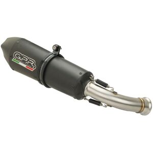 Gpr Exhaust Systems Gp Evo4 Black Titanium Cf Moto 650 Mt 21-22 Ref:cf.4cat.gpan.blt Homologated Titanium Cone Muffler Noir