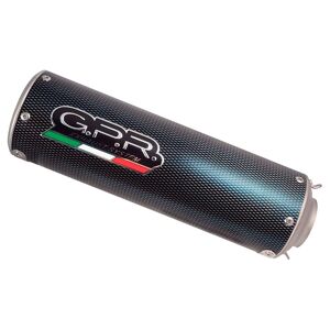 Gpr Exhaust Systems M3 Poppy Mv Agusta Brutale 800 17-20 Ref:e4.mv.6.cat.m3.pp Homologated Stainless Steel Slip On Muffler Argente