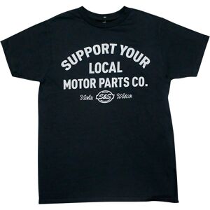 Support Short Sleeve T-shirt Noir L Homme