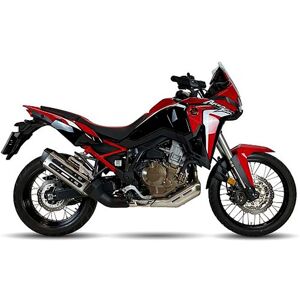 Ixil Mega Xtrem Trail Honda Crf 1100 L Africa Twin 20 21 Homologated Stainless Steel Slip On Muffler Dore