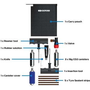 Oxford Co2 Patch Kit Argente